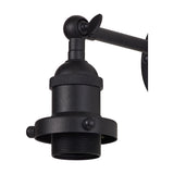 Dreifa E27 Wall Light - Matt Black