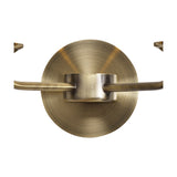 Banyan 2 Light E14 Wall Light 17.5cm High - Antique Brass