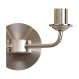 Banyan 2 Light E14 Wall Light 17.5cm High - Satin Nickel
