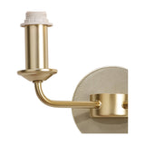 Banyan 2 Light E14 Wall Light 17.5cm High - Champagne Gold