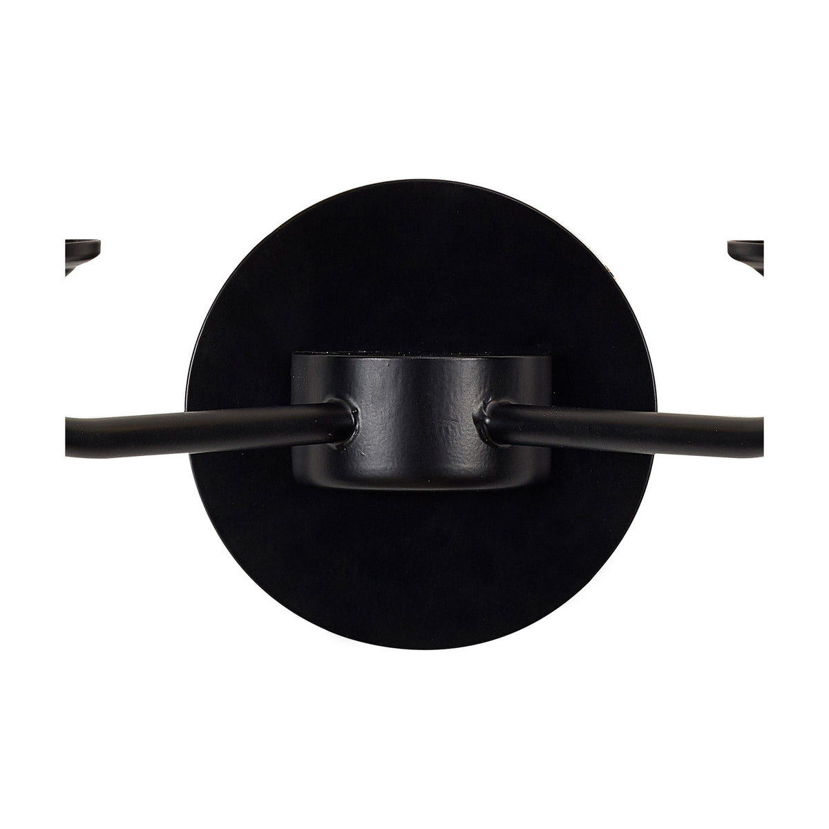 Banyan 2 Light E14 Wall Light 17.5cm High - Matt Black