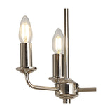 Banyan 3 Light E14 Floor Lamp 30cm - Polished Nickel