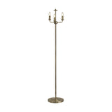 Banyan 3 Light E14 Floor Lamp 30cm - Antique Brass