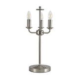Banyan 3 Light E14 Table Lamp 24cm - Polished Nickel