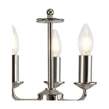 Banyan 3 Light E14 Table Lamp 24cm - Polished Nickel