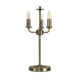 Banyan 3 Light E14 Table Lamp 24cm - Antique Brass