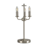 Banyan 3 Light E14 Table Lamp 24cm - Satin Nickel