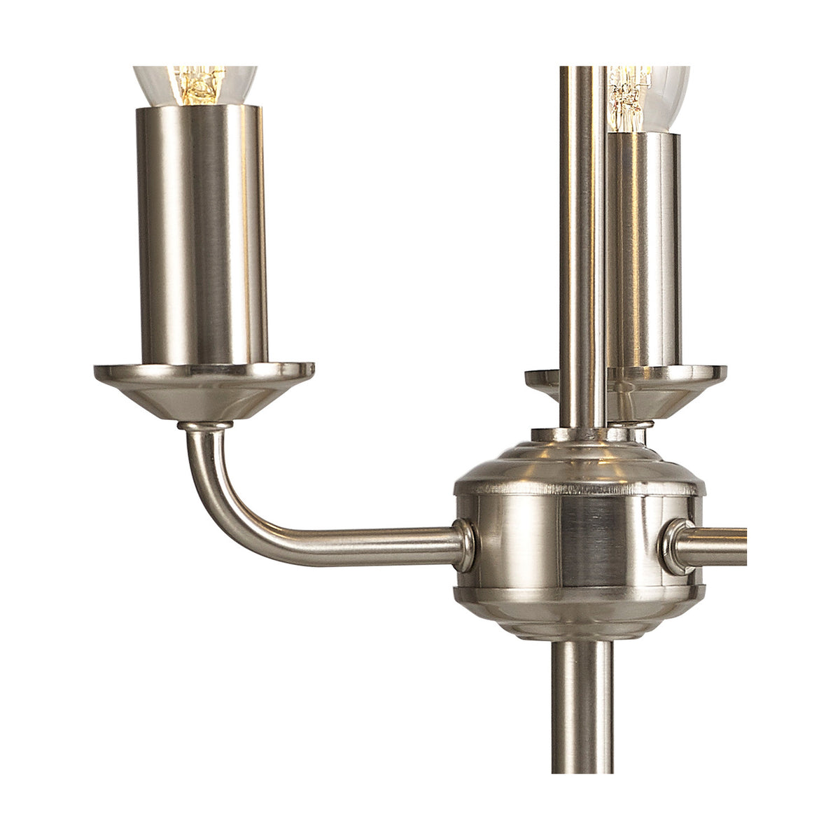 Banyan 3 Light E14 Table Lamp 24cm - Satin Nickel