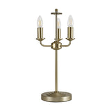 Banyan 3 Light E14 Table Lamp 24cm - Champagne Gold