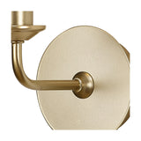 Banyan E14 Wall Light 18cm High - Champagne Gold