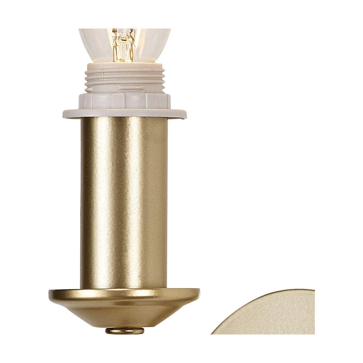 Banyan E14 Wall Light 18cm High - Champagne Gold