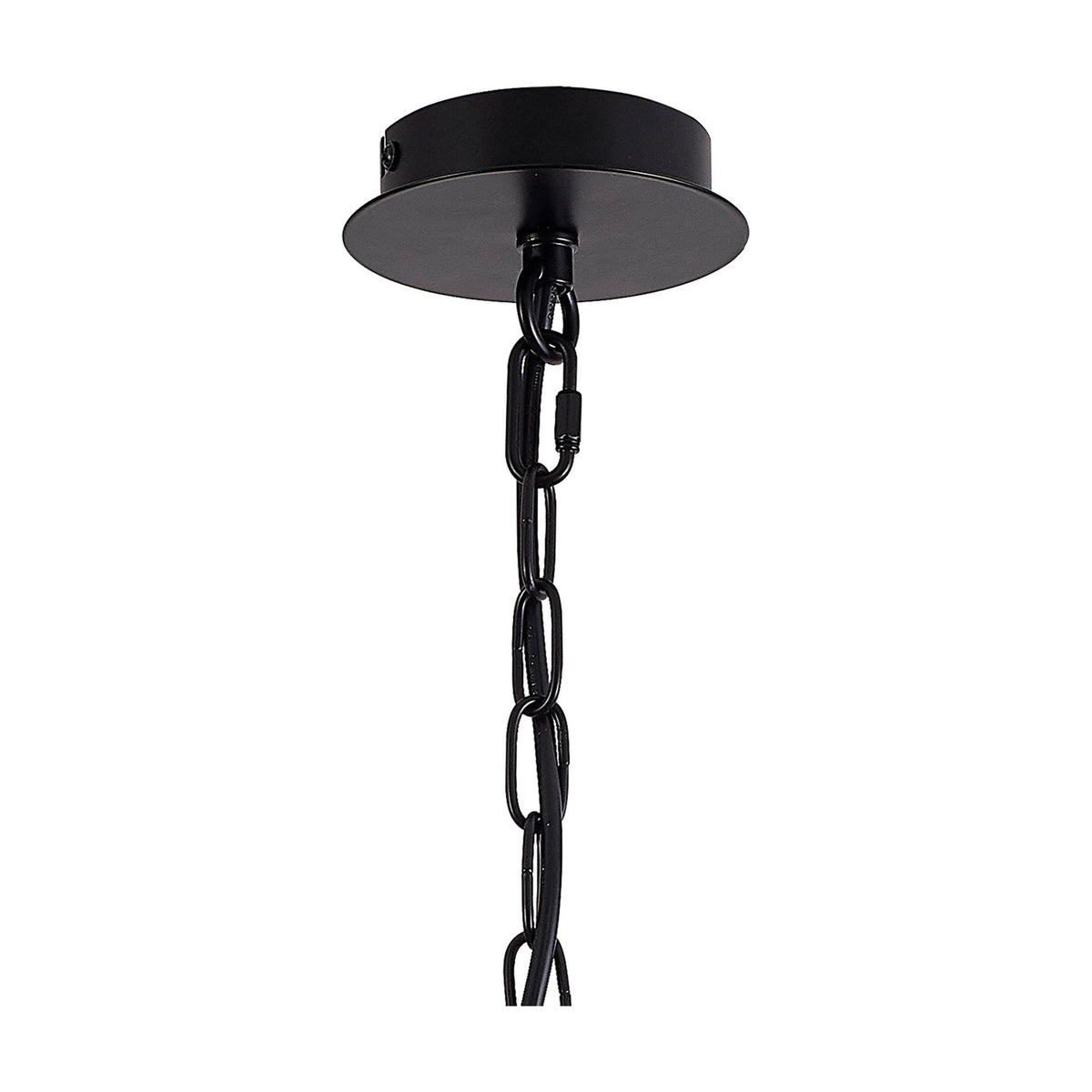 Banyan 3 Light E14 Pendant Light 35cm - Matt Black