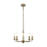 Banyan 5 Light E14 Pendant Light 45cm - Champagne Gold
