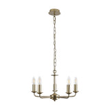 Banyan 5 Light E14 Pendant Light 45cm - Champagne Gold