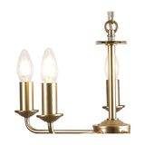 Banyan 5 Light E14 Pendant Light 45cm - Champagne Gold