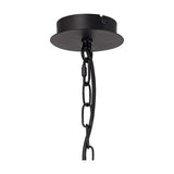 Banyan 5 Light E14 Pendant Light 45cm - Matt Black
