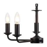 Banyan 5 Light E14 Pendant Light 45cm - Matt Black
