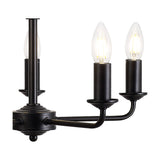 Banyan 5 Light E14 Pendant Light 45cm - Matt Black