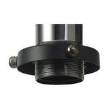 Dreifa E27 Wall Light - Black Chrome