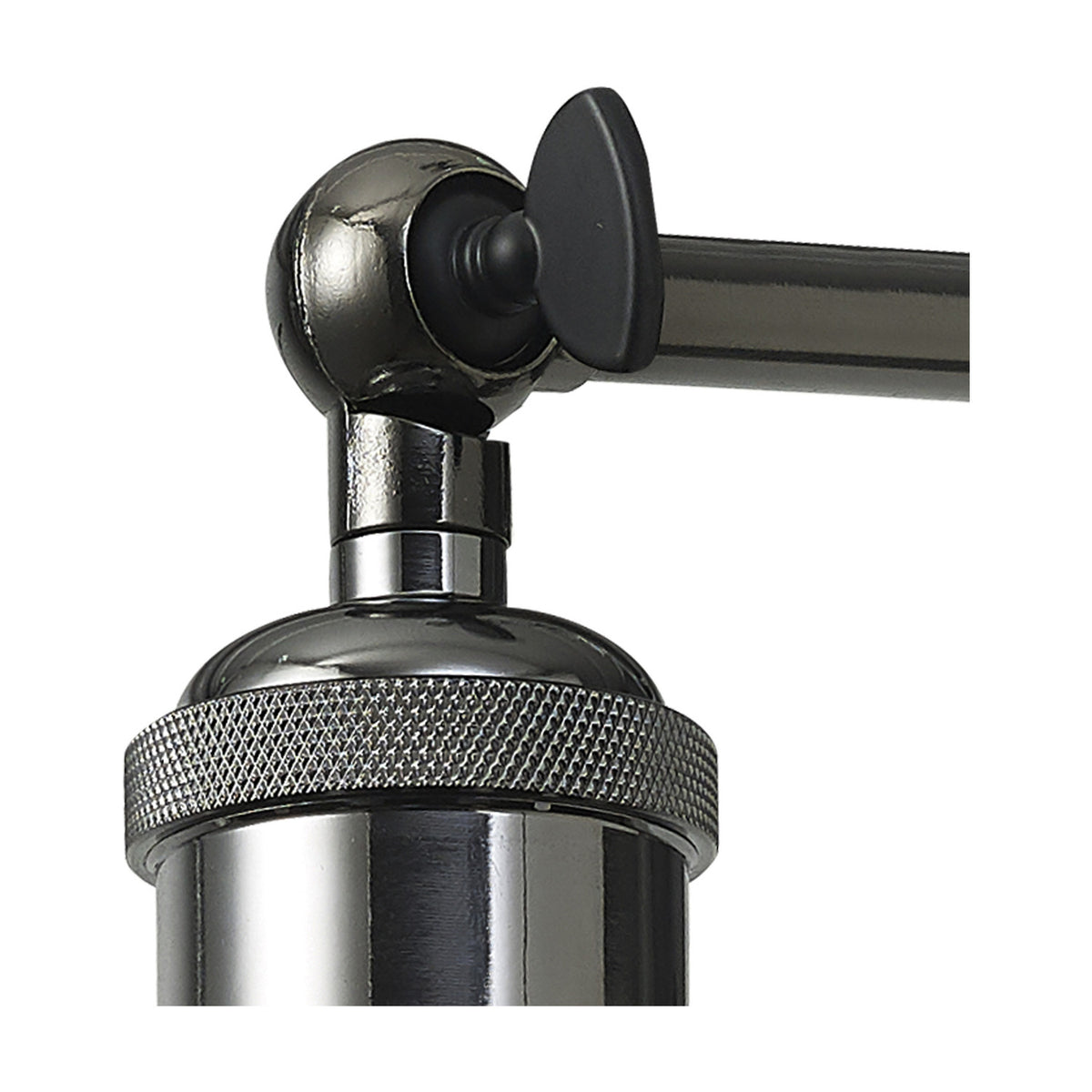 Dreifa E27 Wall Light - Black Chrome