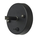 Dreifa E27 Wall Light - Black Chrome