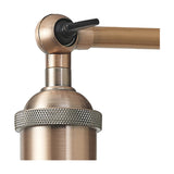 Dreifa E27 Wall Light - Antique Copper