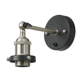 Dreifa E27 Wall Light - Satin Nickel