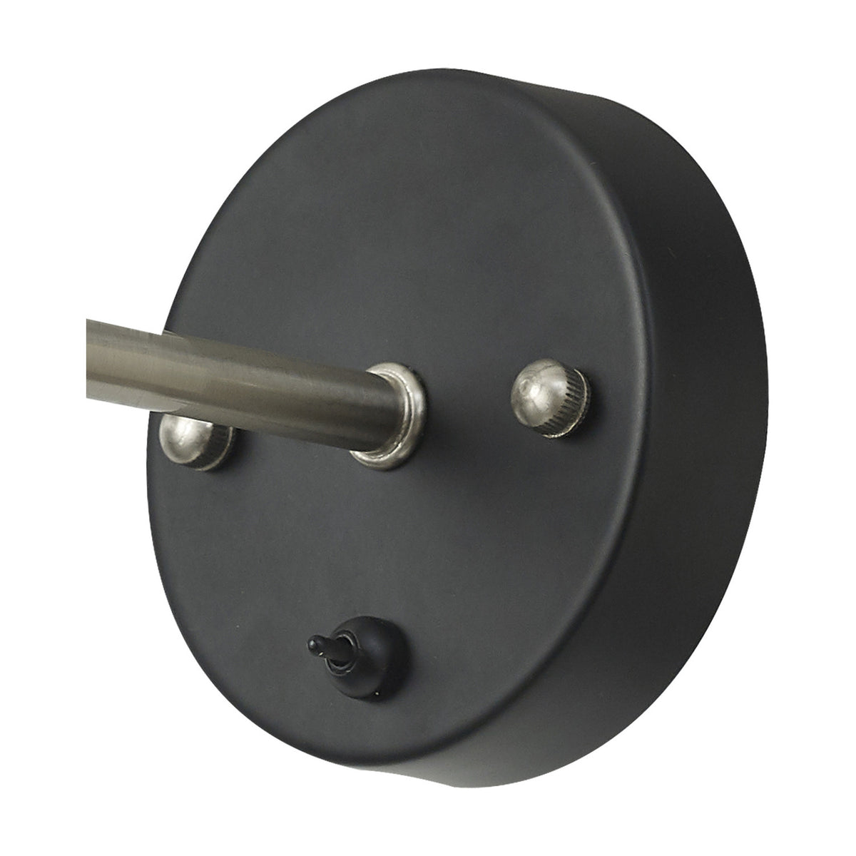 Dreifa E27 Wall Light - Satin Nickel