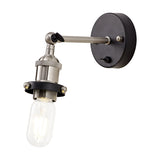 Dreifa E27 Wall Light - Satin Nickel