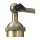 Dreifa E27 Wall Light - Antique Brass