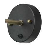 Dreifa E27 Wall Light - Antique Brass