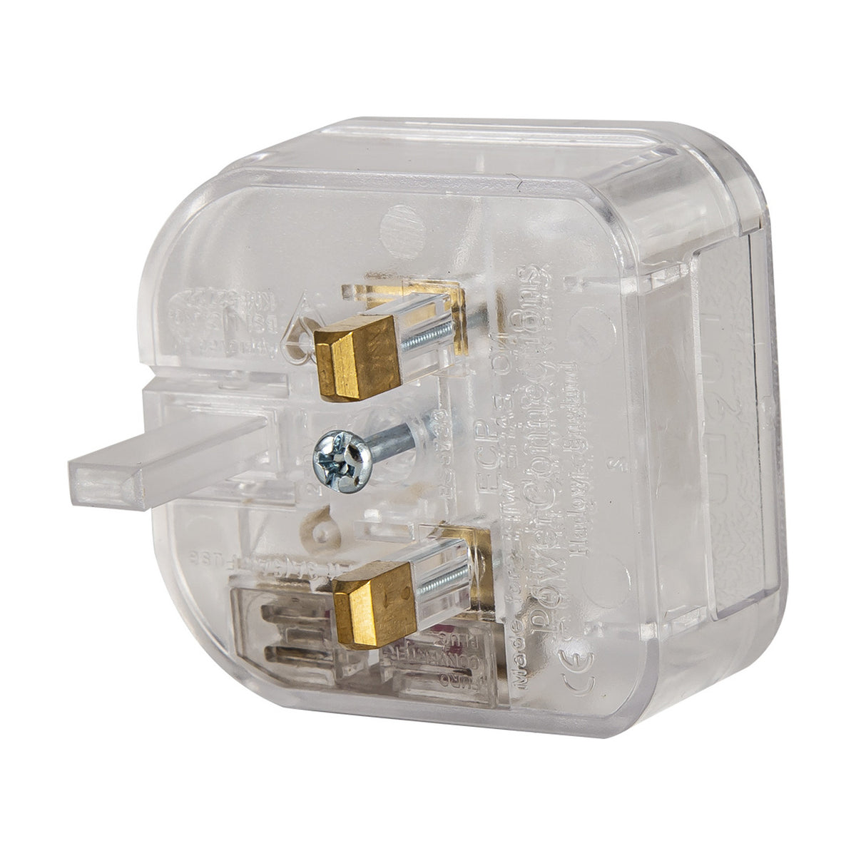 Additions 3A Plug Adaptor 49mm Long - Clear