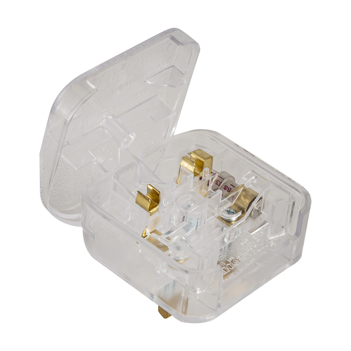 Additions 3A Plug Adaptor 49mm Long - Clear