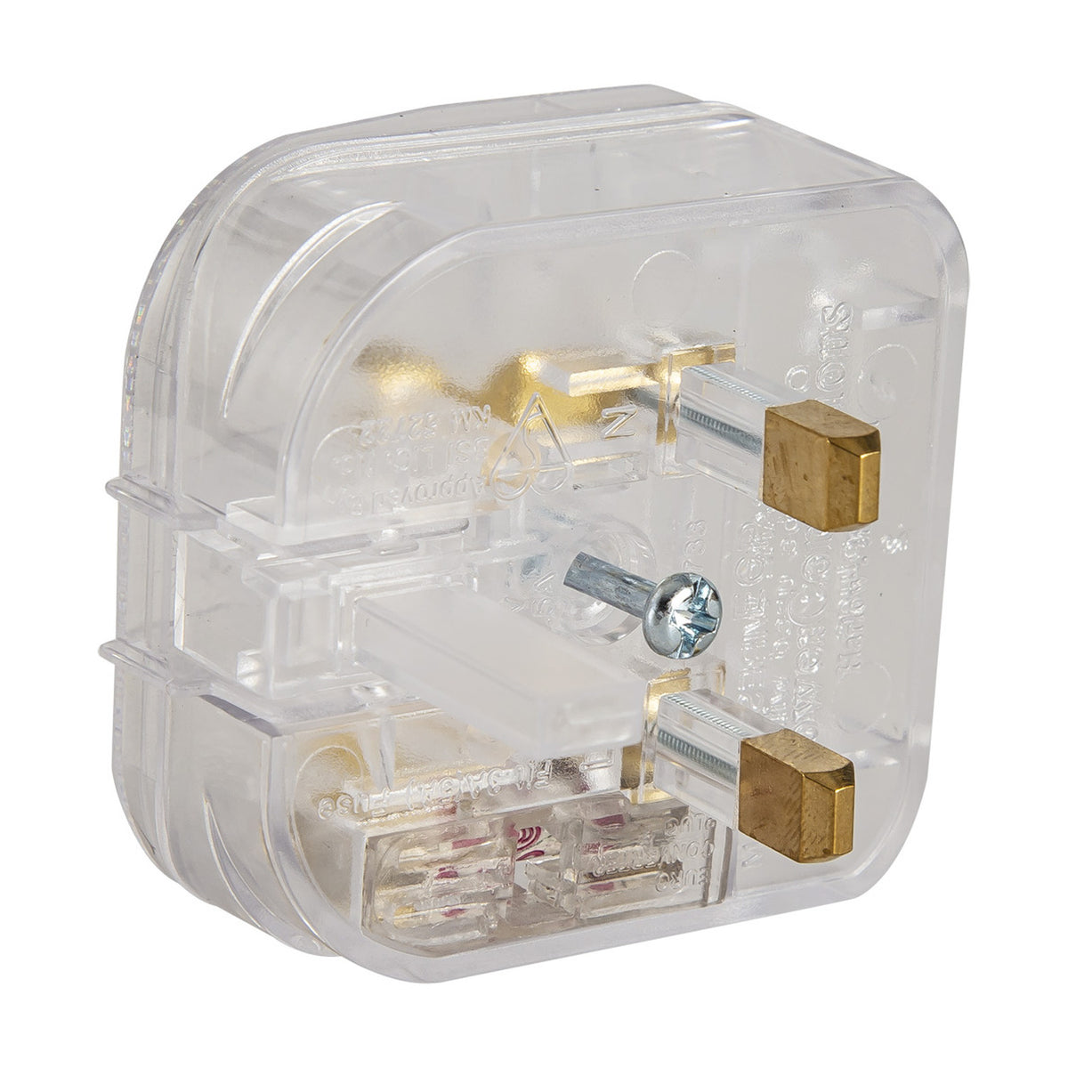 Additions 3A Plug Adaptor 49mm Long - Clear