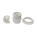 Additions E27 Lampholder 56mm - White
