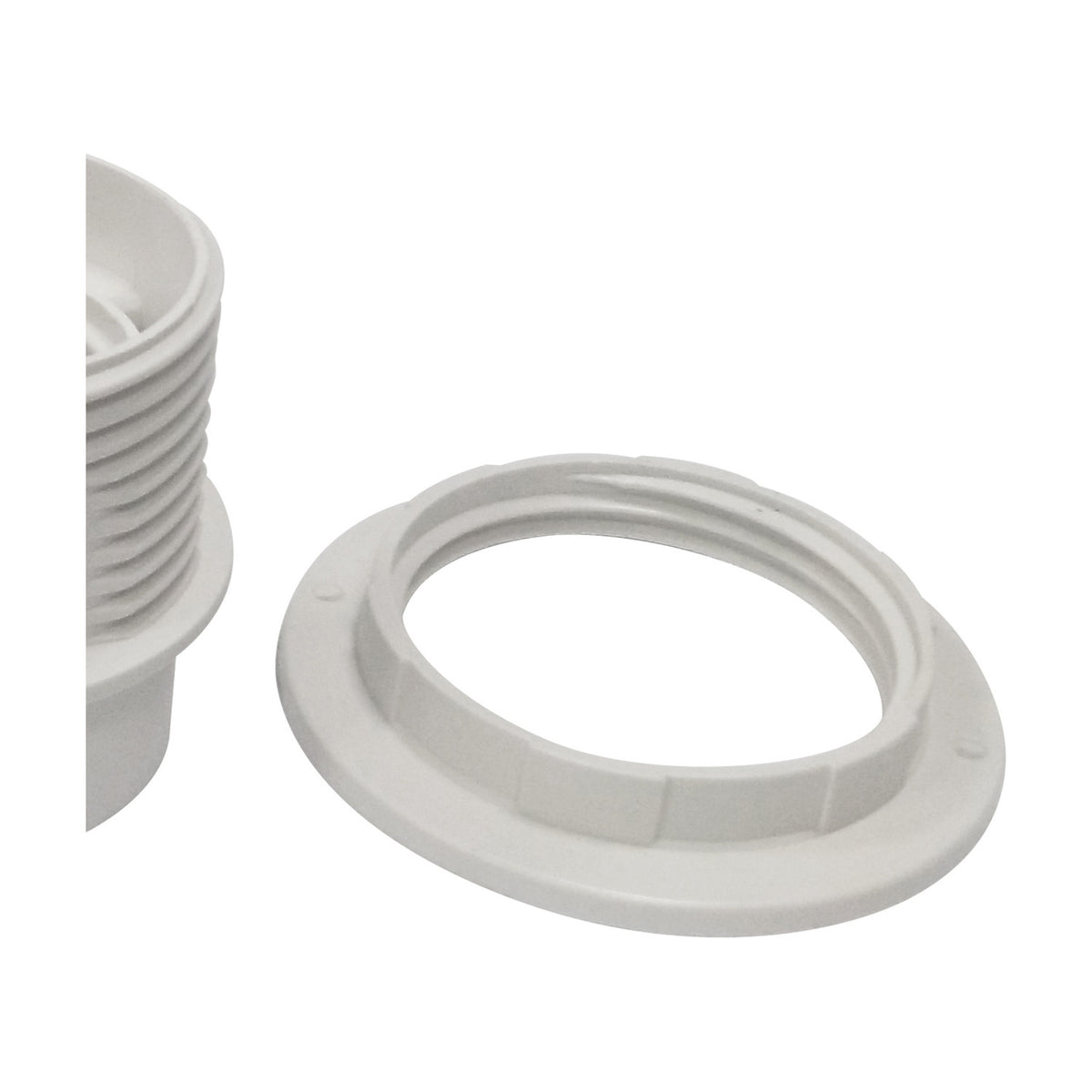 Additions E27 Lampholder 56mm - White
