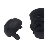 Additions E27 Lampholder 57mm - Black