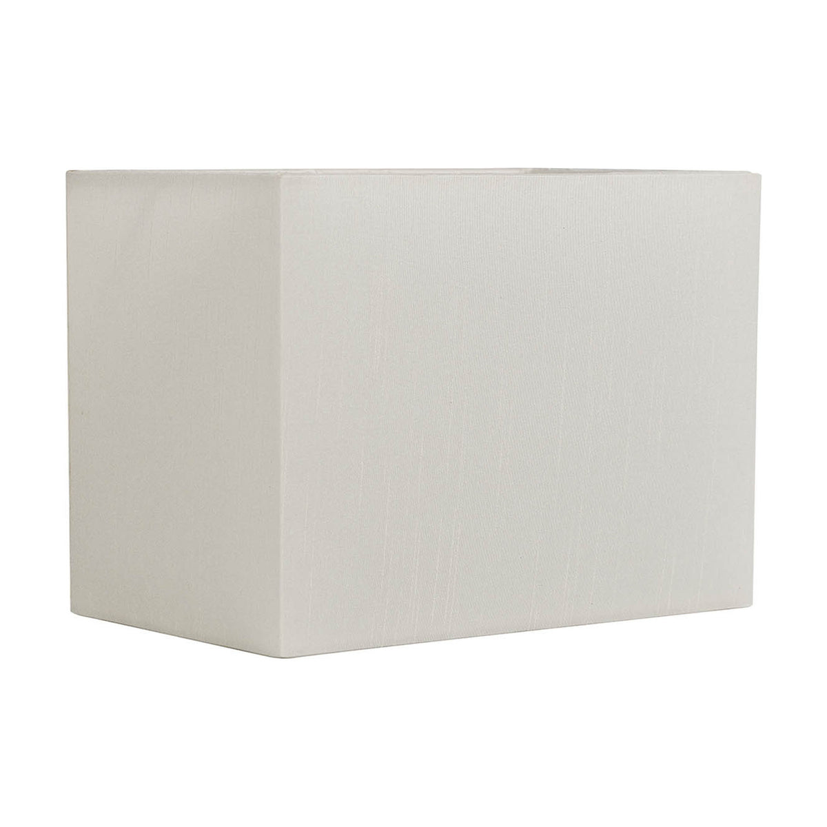 Serena Rectangle Lamp Shade 20cm Long - Ivory Pearl