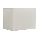 Serena Rectangle Lamp Shade 20cm Long - Ivory Pearl