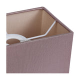 Serena Rectangle Lamp Shade 20cm Long - Taupe