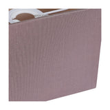 Serena Rectangle Lamp Shade 20cm Long - Taupe