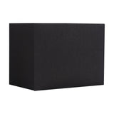 Serena Rectangle Lamp Shade 20cm Long - Black