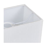Serena Rectangle Lamp Shade 20cm Long - White