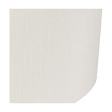 Serena Oval Lamp Shade 18cm Long - Ivory Pearl