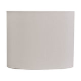 Serena Oval Lamp Shade 18cm Long - Nude Beige