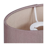 Serena Oval Lamp Shade 18cm Long Terylene with Cotton - Taupe