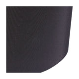 Serena Oval Lamp Shade 18cm Long Terylene with Cotton - Black