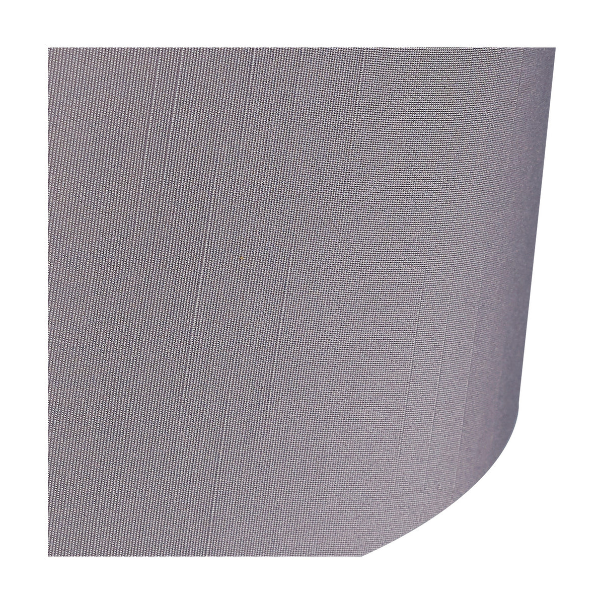 Serena Oval Lamp Shade 18cm Long Terylene with Cotton - Grey
