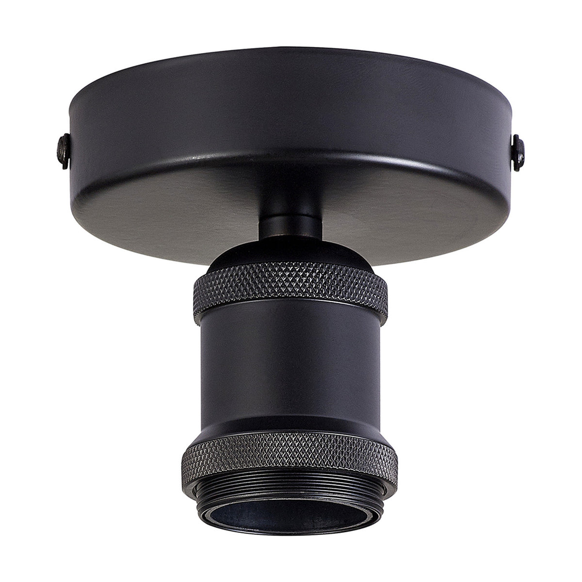 Dreifa E27 Ceiling Light 10cm - Matt Black
