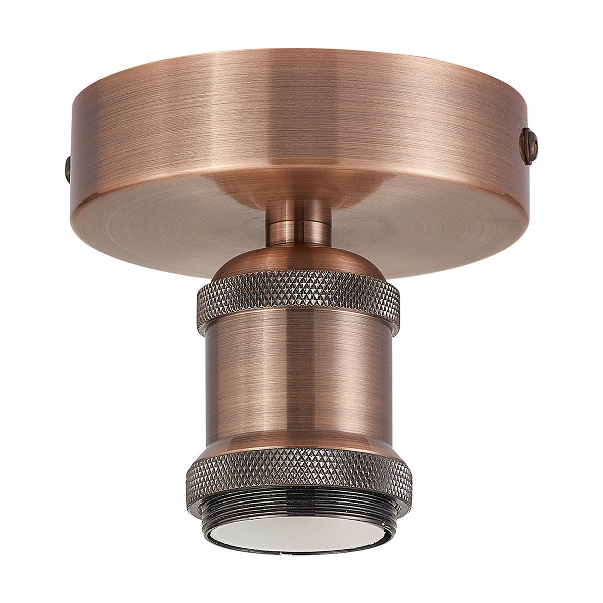 Dreifa E27 Ceiling Light 10cm - Antique Copper